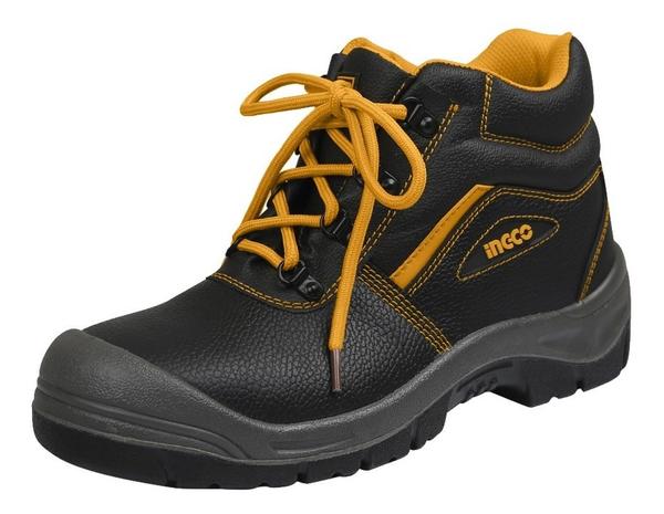 Ingco Safety Shoes 42 Sbsteel Toe Cap Black Colour Power Tools Sri Lanka 1547